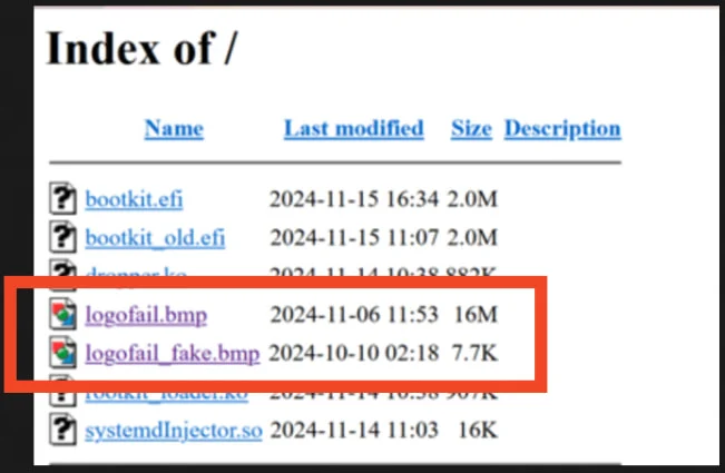 تهدیدات سایبری - گروه vulnerbyte - گروه والنربایت -vulnerbyte group - بدافزار BootKitty - آسیب پذیری LogoFAIL - سیستم عامل لینوکس - CVE-2023-40238