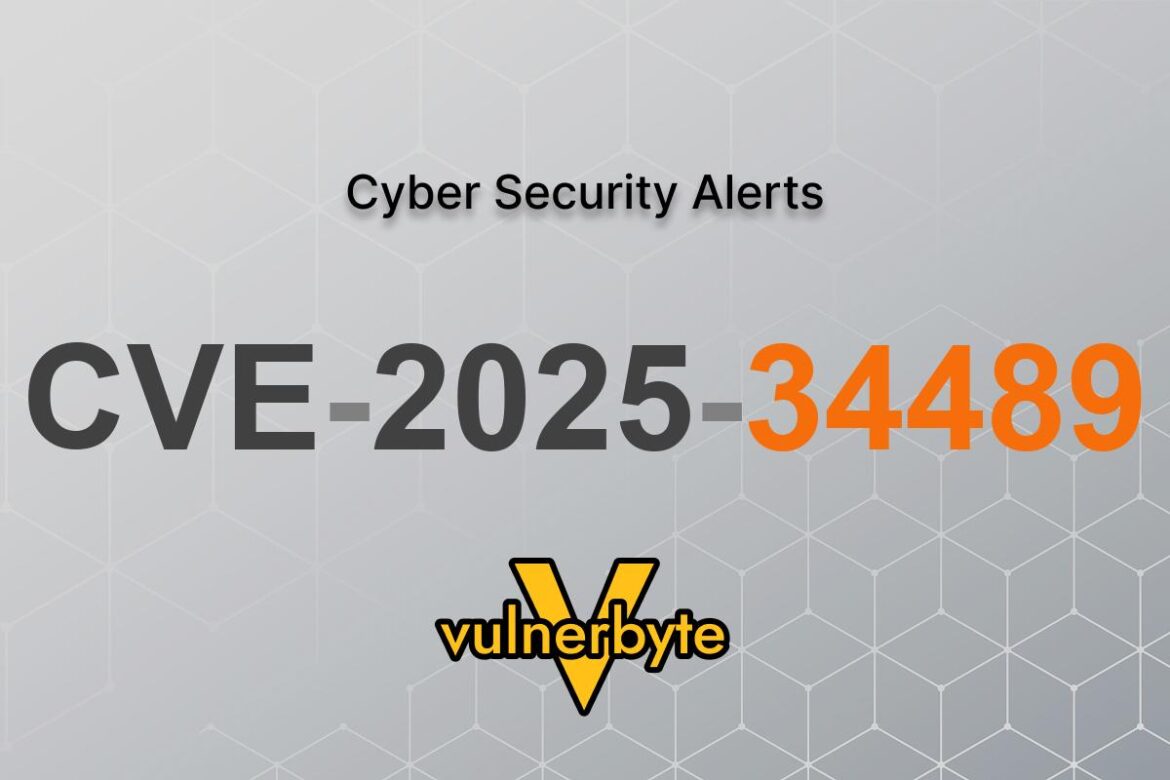 هشدار سایبری CVE-2025-34489