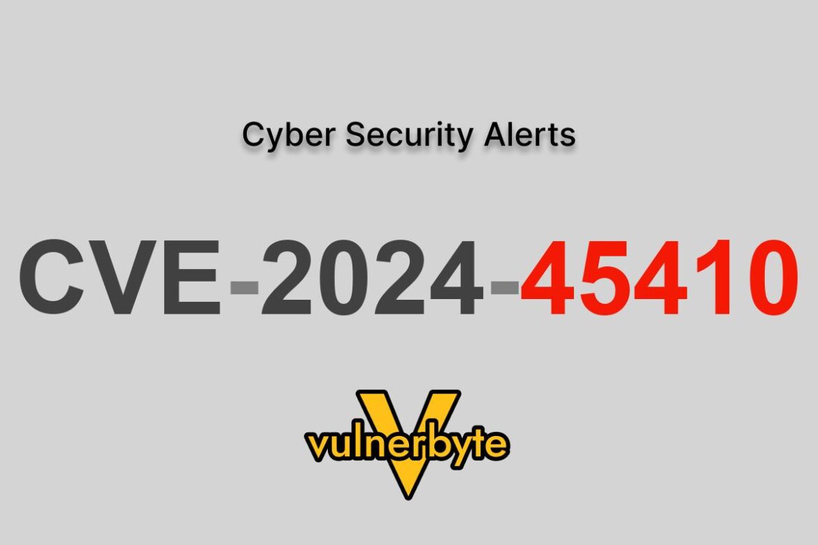 هشدار سایبری CVE-2024-45410