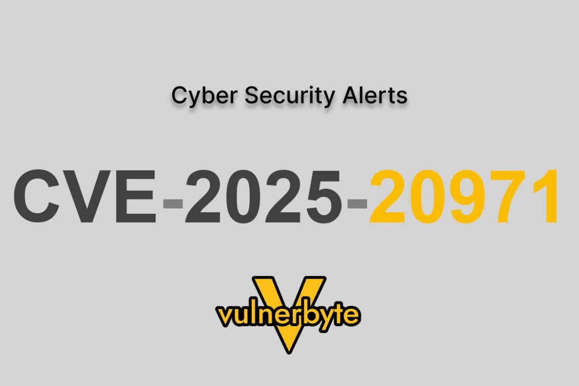 هشدار سایبری CVE-2025-20971