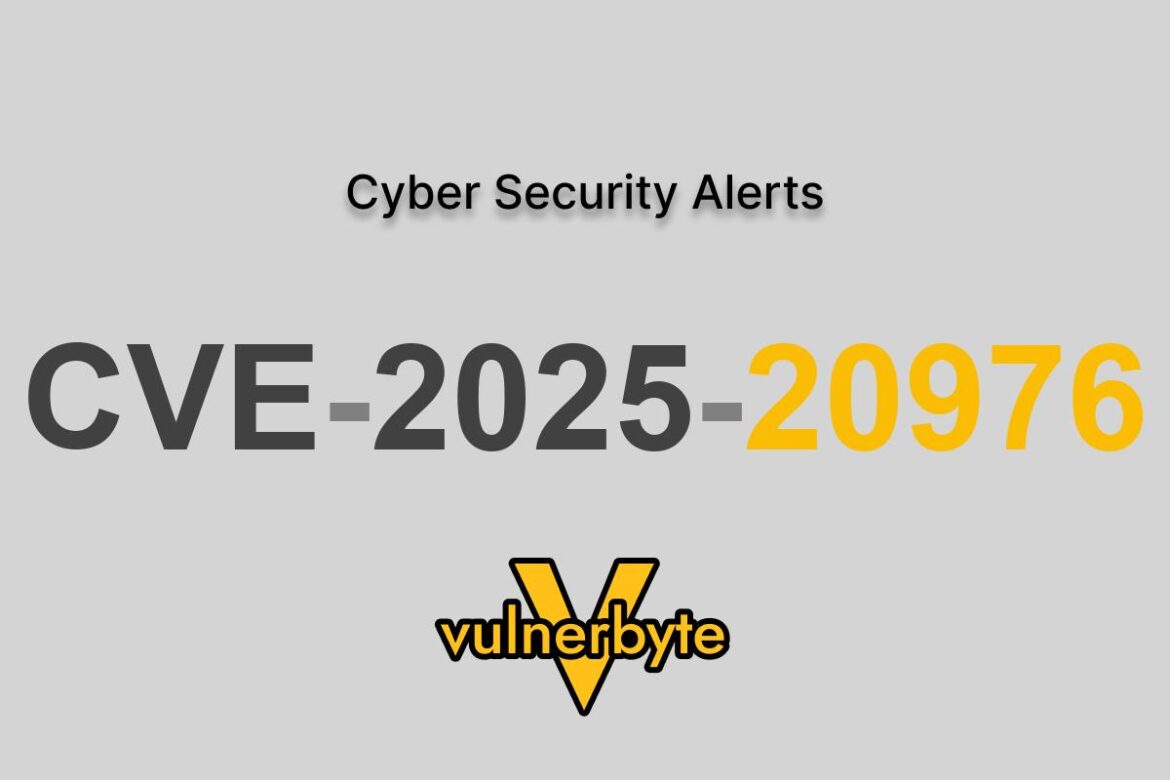 هشدار سایبری CVE-2025-20976