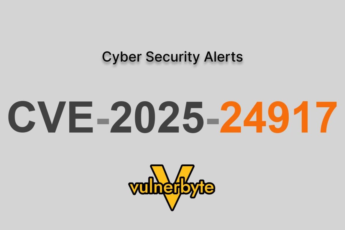 هشدار سایبری CVE-2025-24917