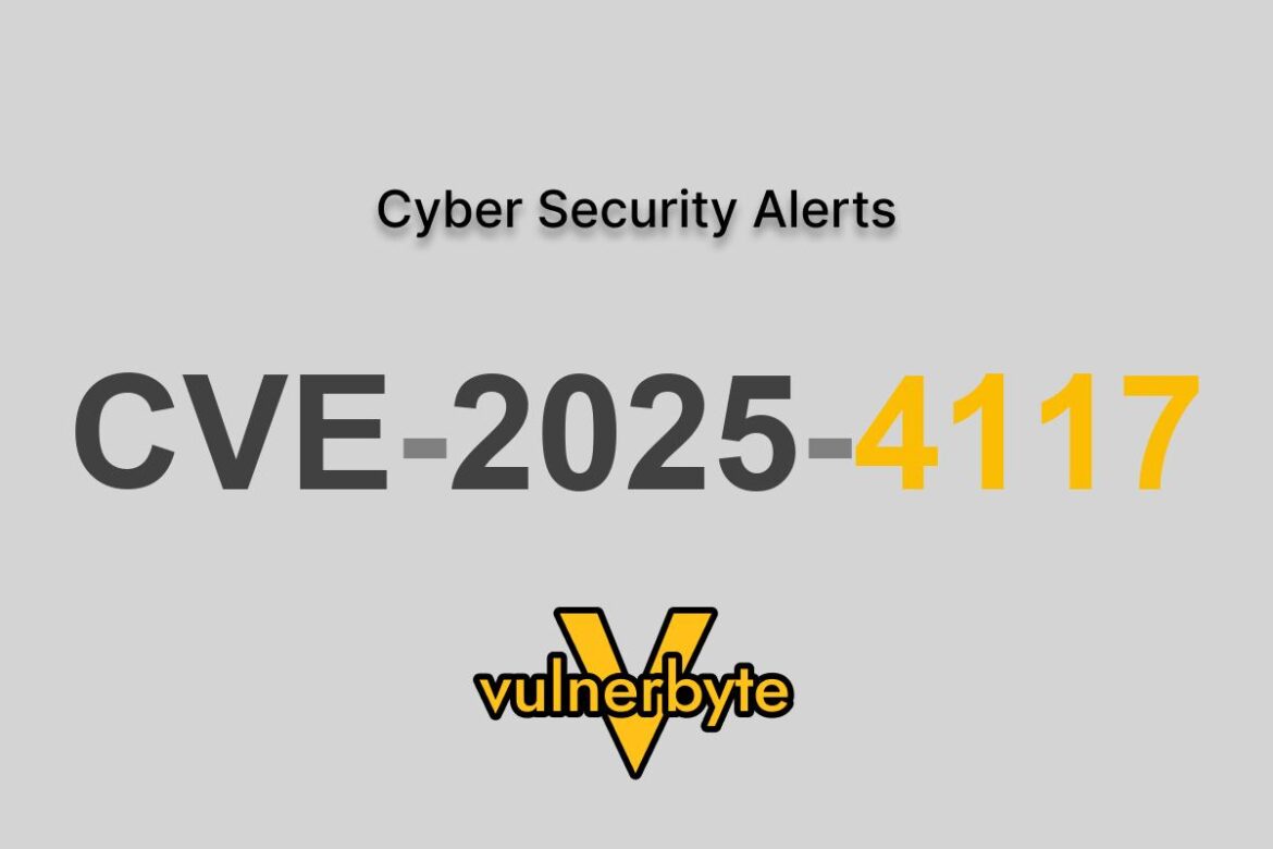 هشدار سایبری CVE-2025-4117