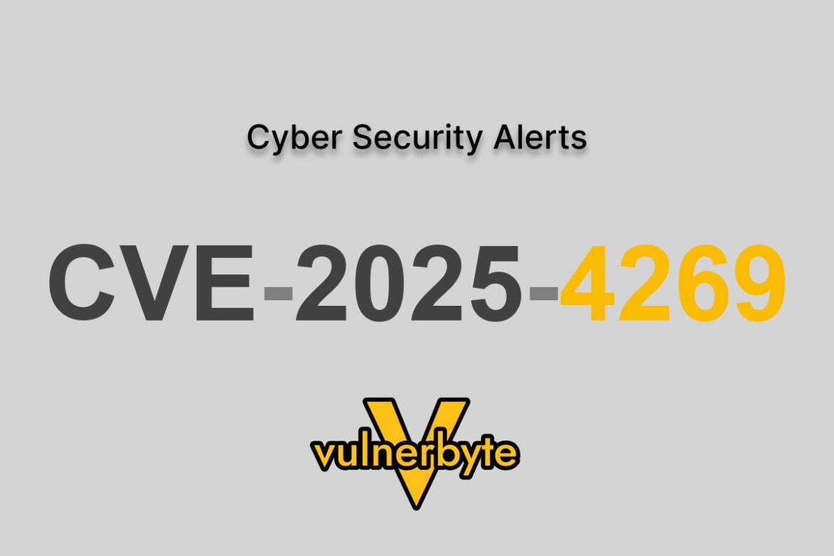 هشدار سایبری CVE-2025-4269