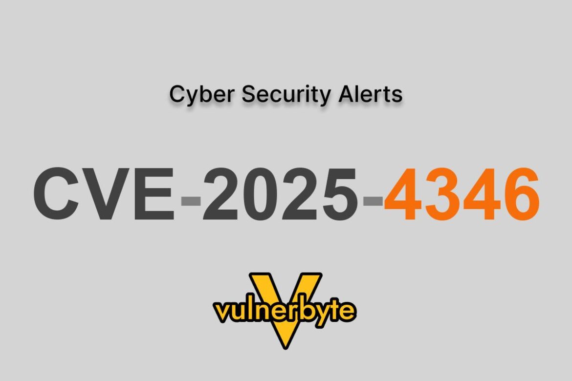 هشدار سایبری CVE-2025-4346