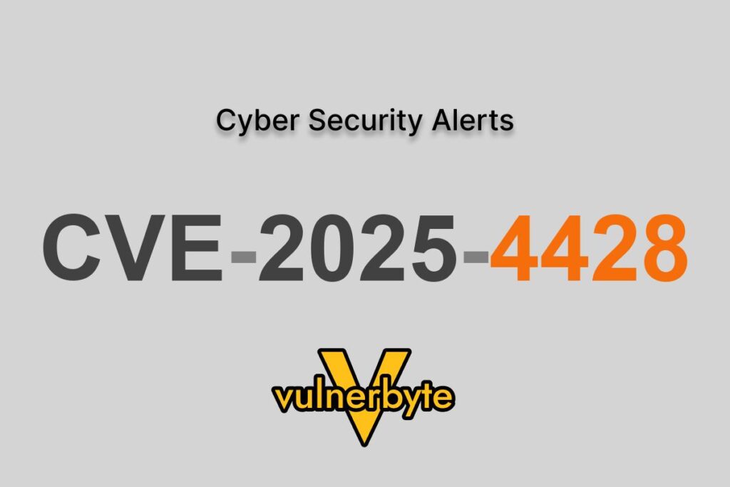 هشدار سایبری CVE-2025-4428