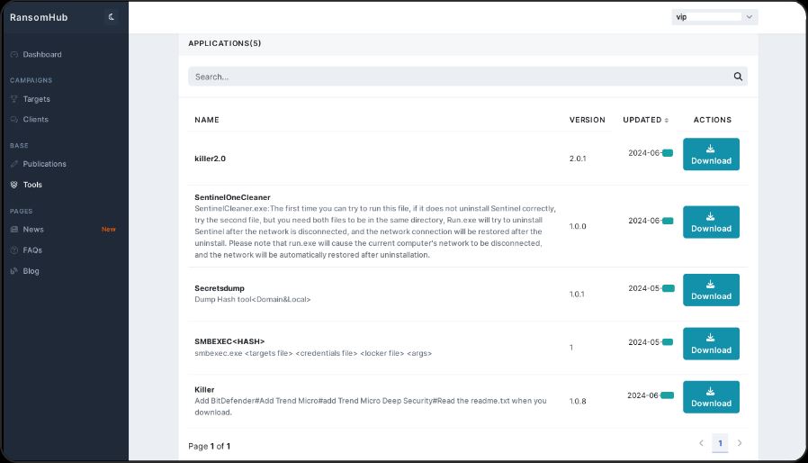 RansomHub Went Dark April 1; Affiliates Fled to Qilin, DragonForce Claimed Control گروه والنربایت vulnerbyte