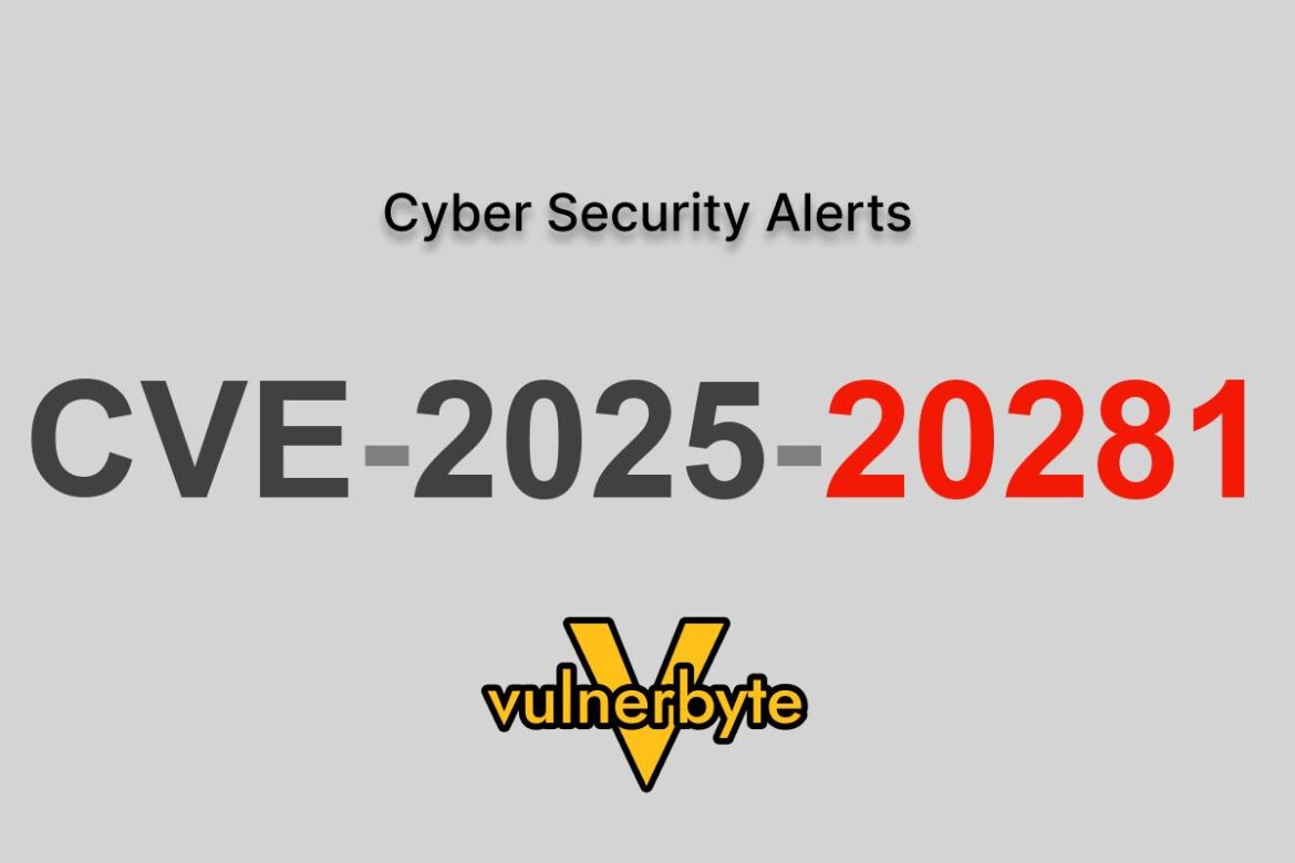 هشدار سایبری CVE-2025-20281