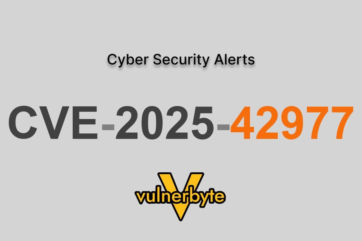 هشدار سایبری CVE-2025-42977