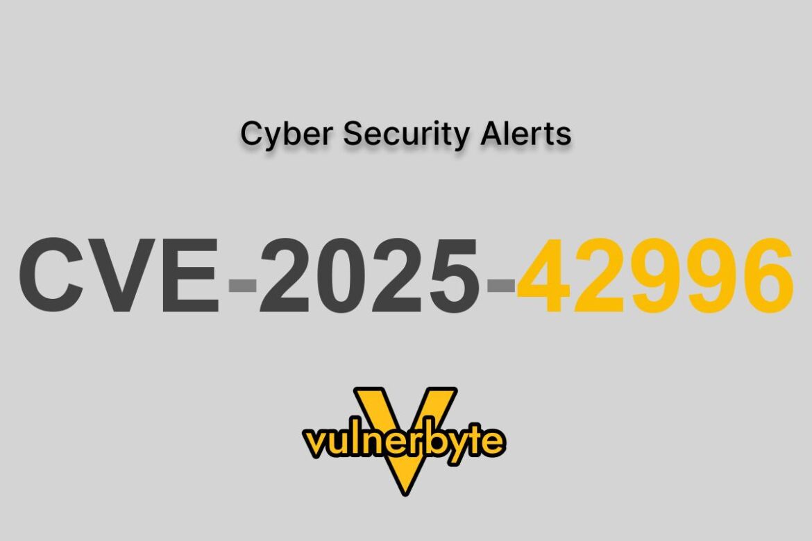 هشدار سایبری CVE-2025-42996