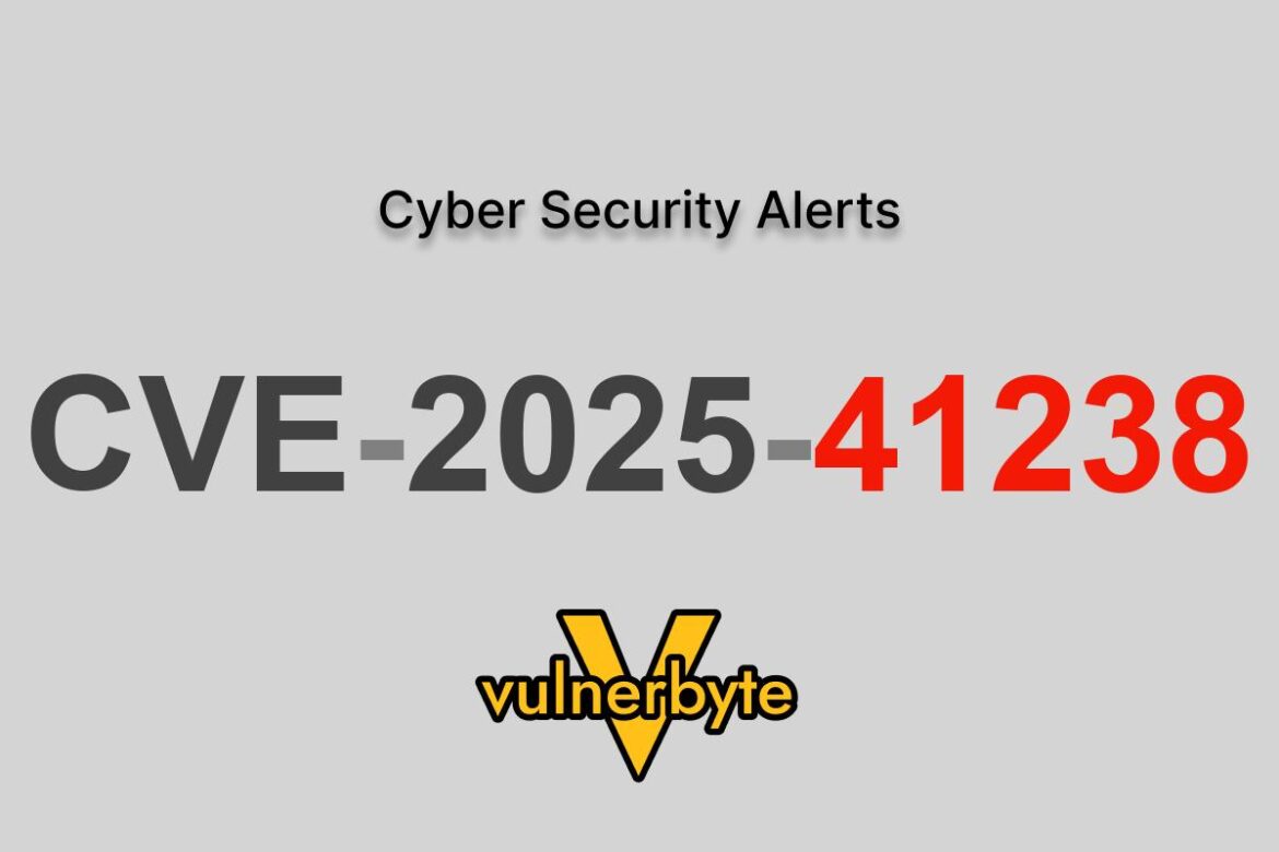 هشدار سایبری CVE-2025-41238
