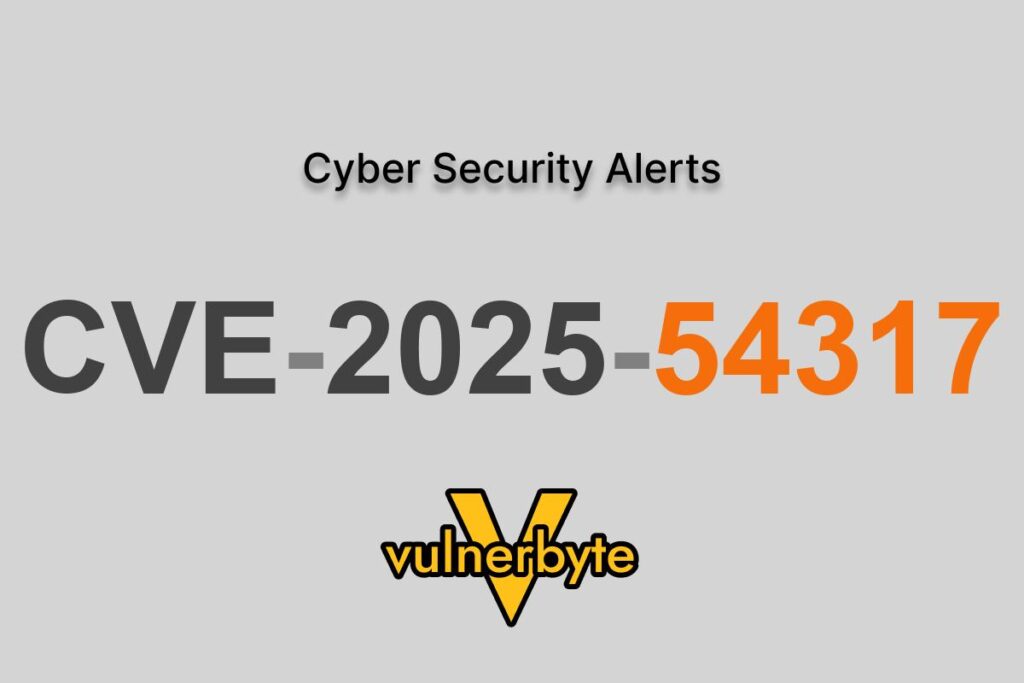 هشدار سایبری CVE-2025-54317