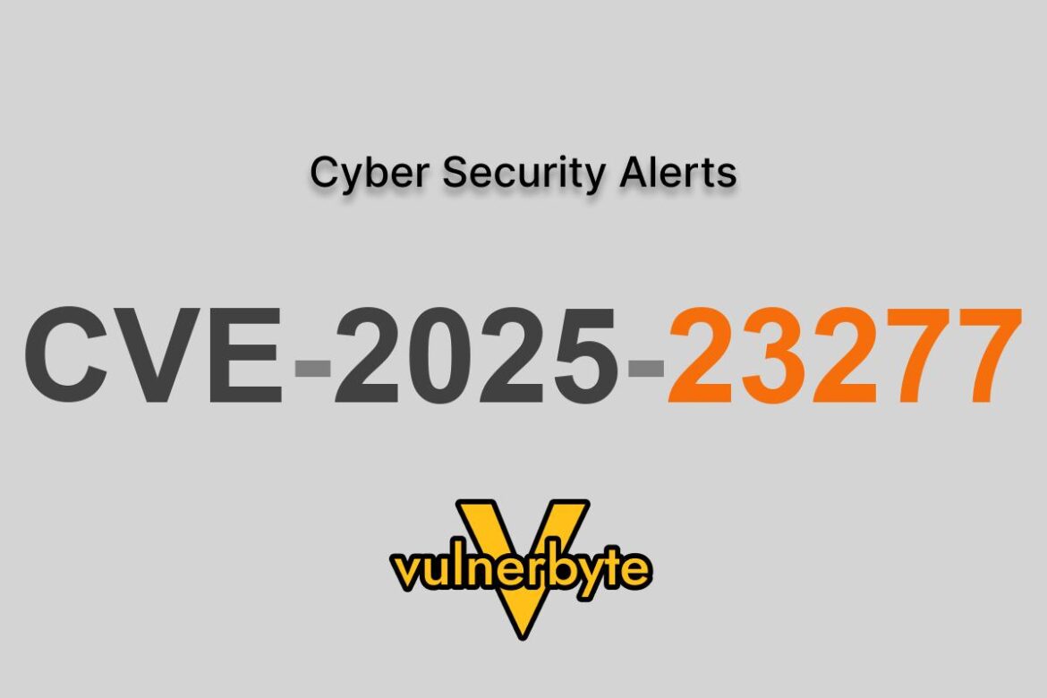 هشدار سایبری CVE-2025-23277