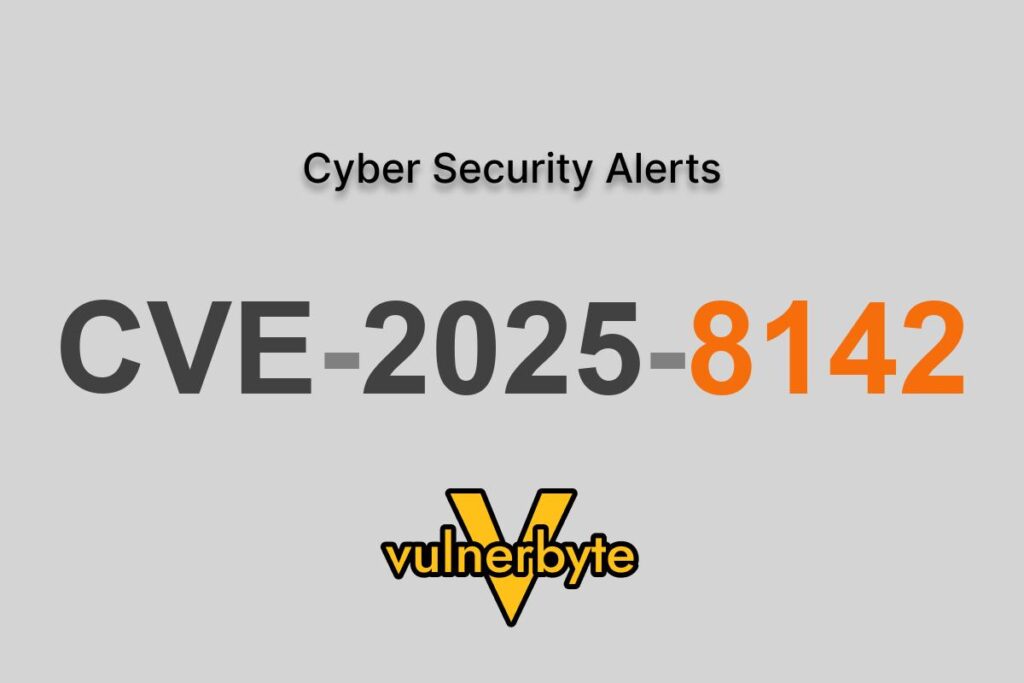 هشدار سایبری CVE-2025-8142