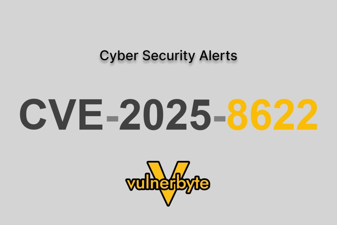 هشدار سایبری CVE-2025-8622