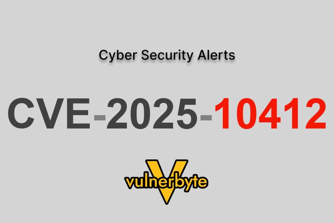 هشدار سایبری CVE-2025-10412