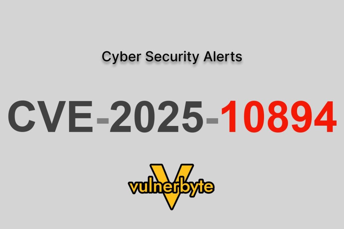 هشدار سایبری CVE-2025-10894