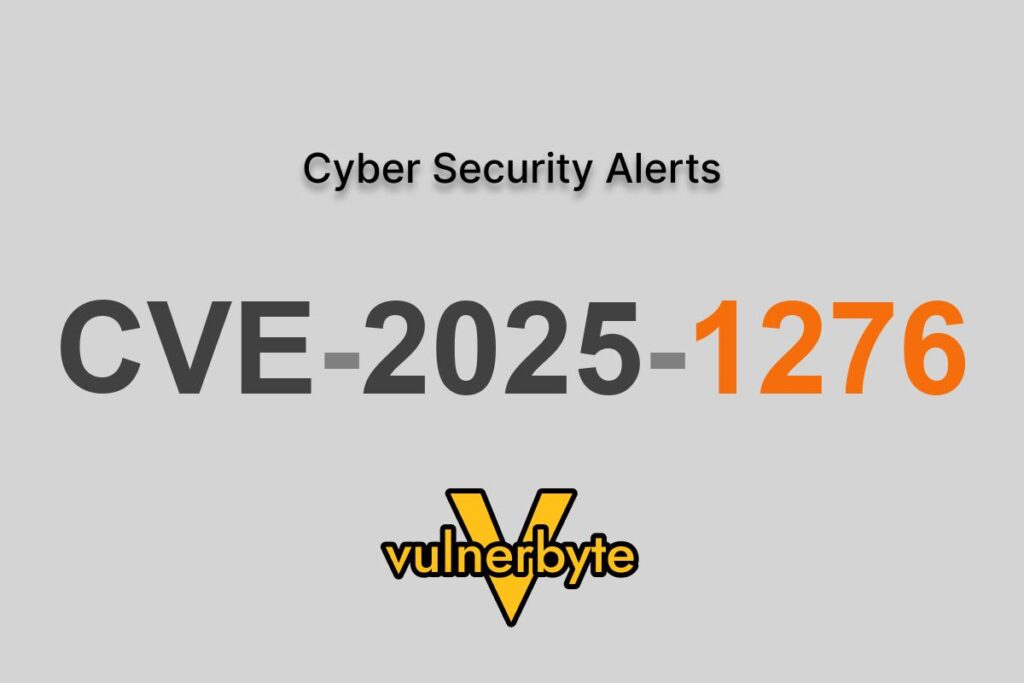 هشدار سایبری CVE-2025-1276