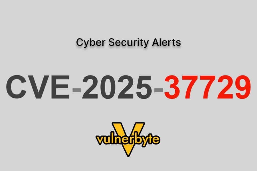 هشدار سایبری CVE-2025-37729