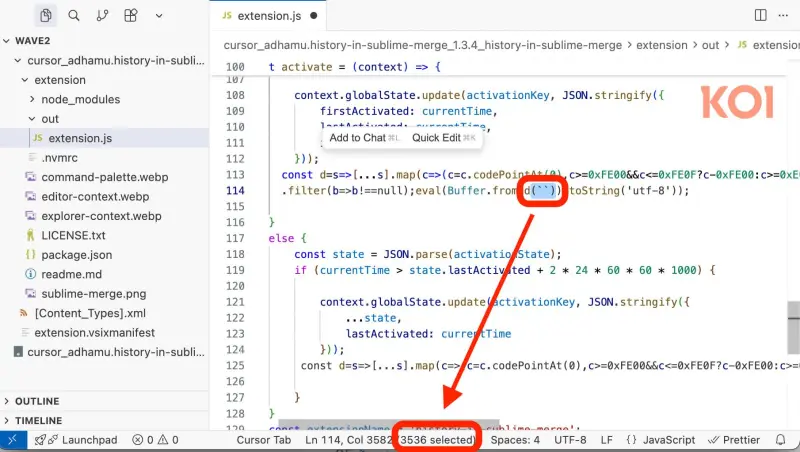 GlassWorm malware returns on OpenVSX with 3 new VSCode extensions گروه والنربایت vulnerbyte
