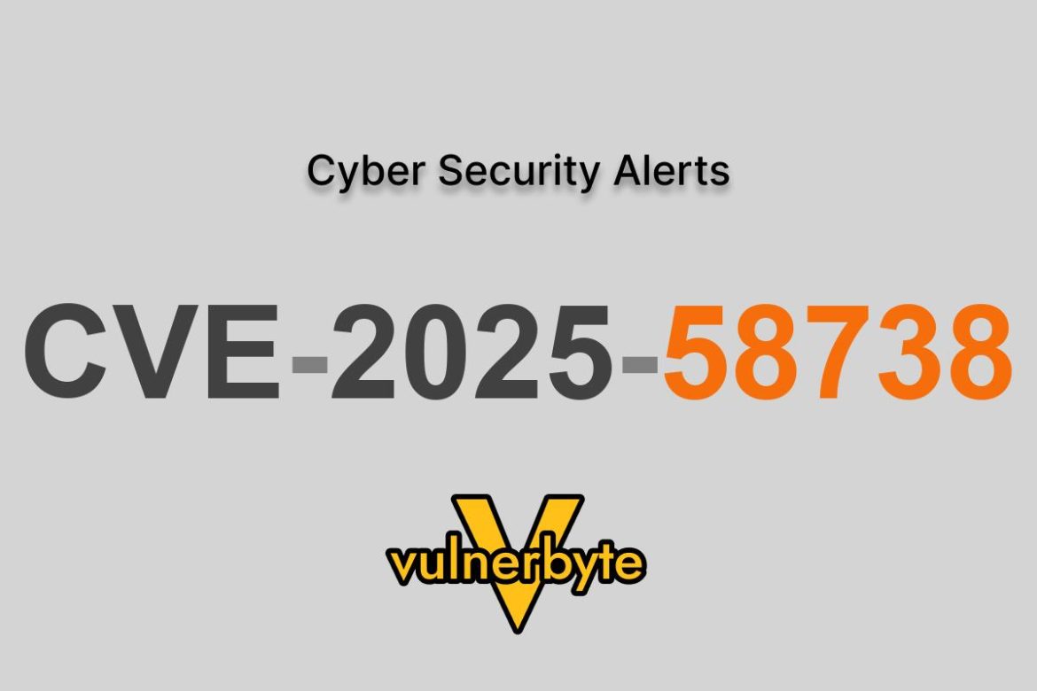 هشدار سایبری CVE-2025-58738