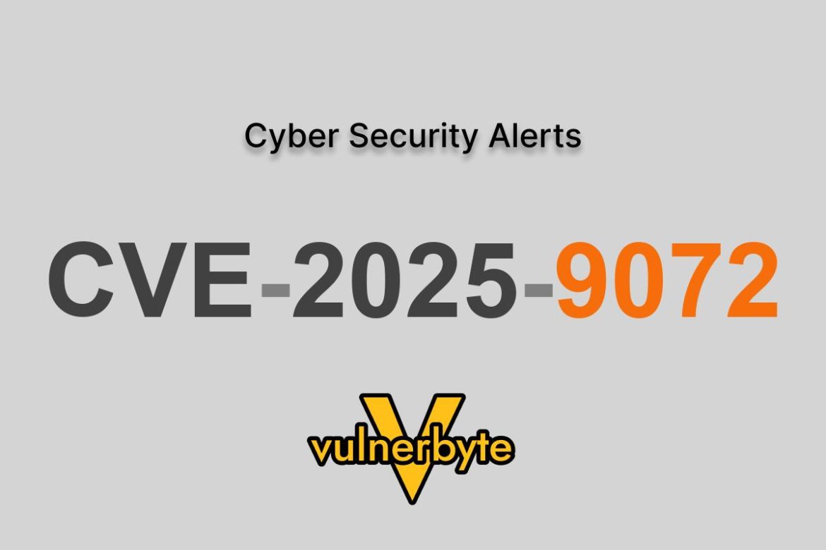 هشدار سایبری CVE-2025-9072