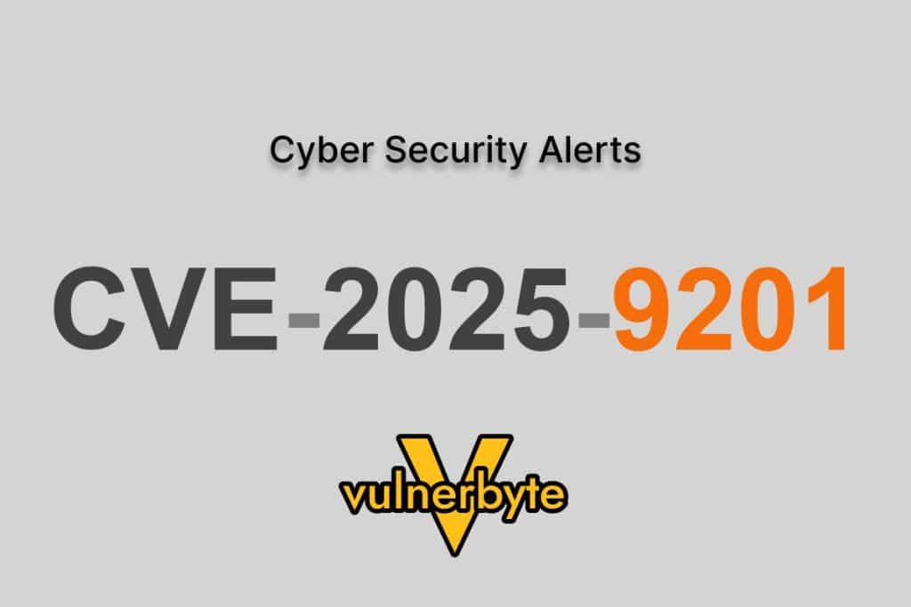 هشدار سایبری CVE-2025-9201