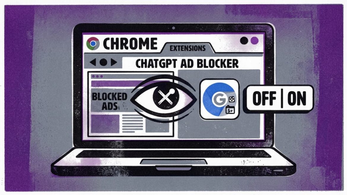 افزونه ChatGPT Ad Blocker