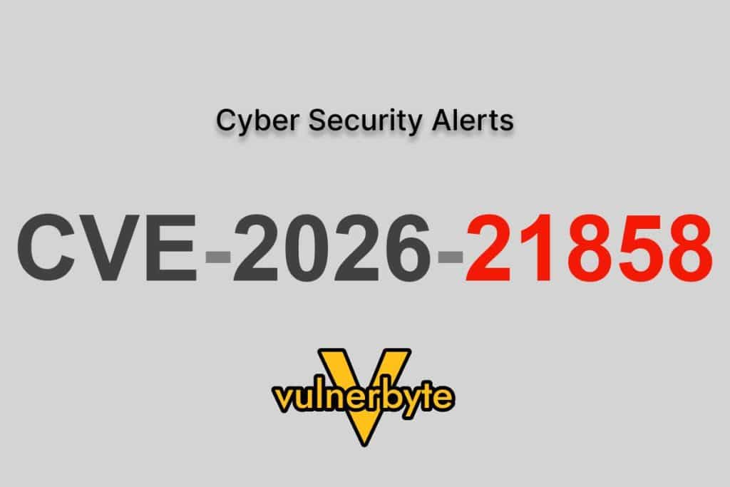 هشدار سایبری CVE-2026-21858