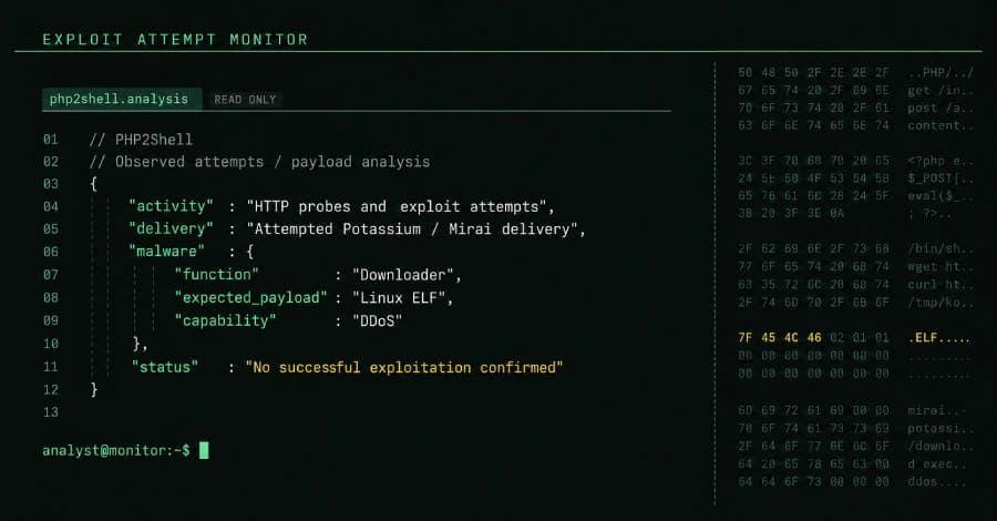 PHP2Shell