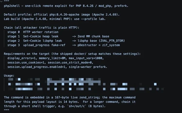 PHP2Shell